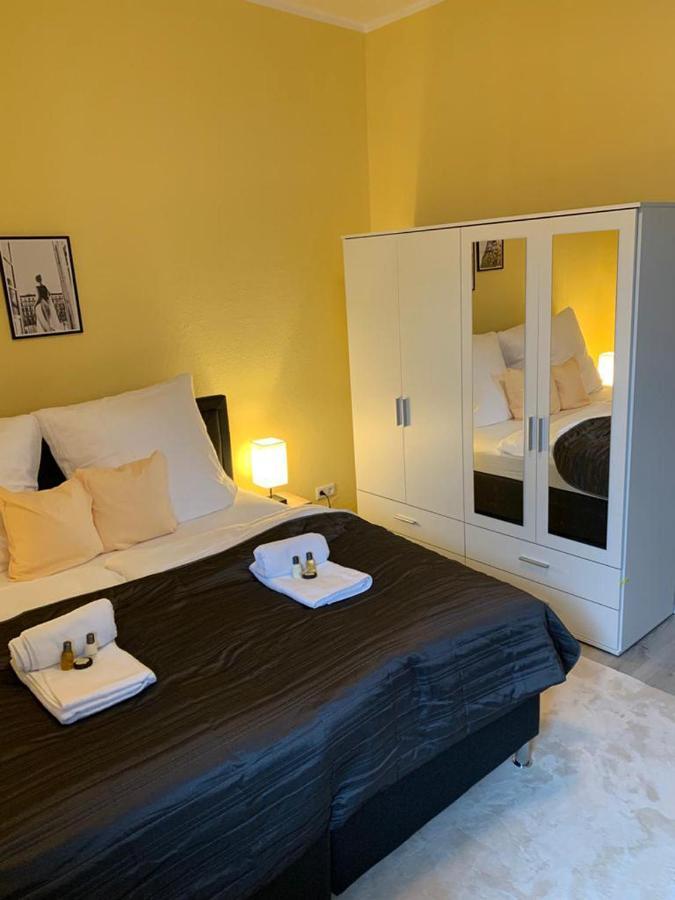 Zentral 72Qm Style Kueche Boxspringbett Apartment Osnabrück Exterior foto