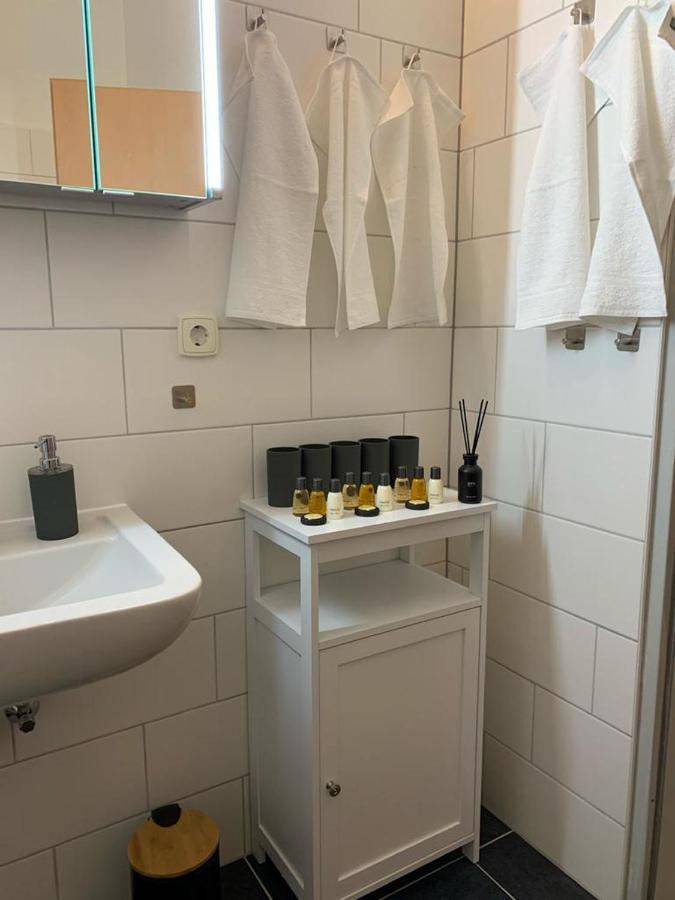 Zentral 72Qm Style Kueche Boxspringbett Apartment Osnabrück Exterior foto